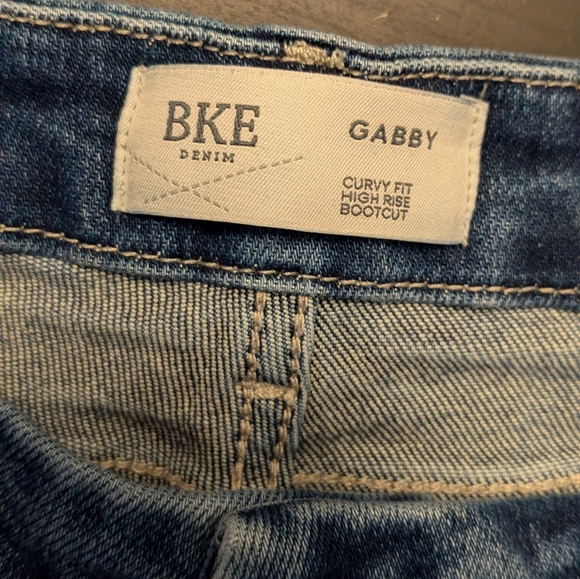 SOLD Buckle BKE Gabby Curvy Fit Bootcut Stretch Jeans sz 30 ABK2036R - Picture 5 of 7